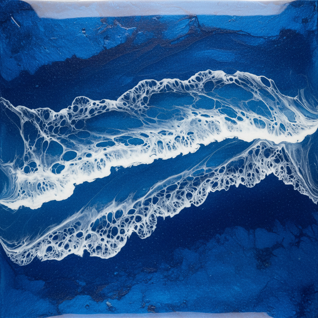 Ocean Foam Metallic
